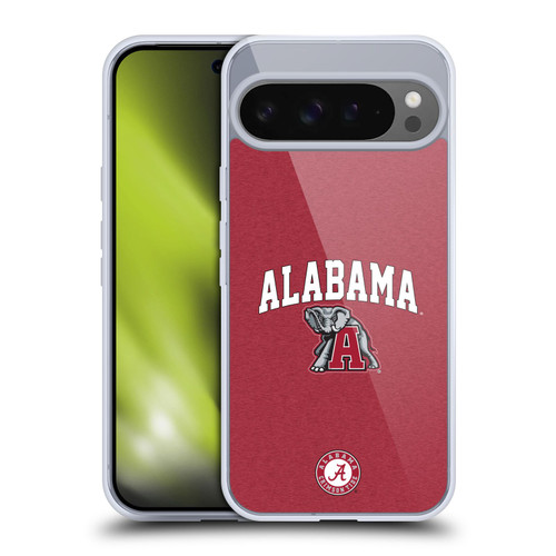 University Of Alabama UA The University Of Alabama Campus Logotype Soft Gel Case for Google Pixel 9 Pro XL
