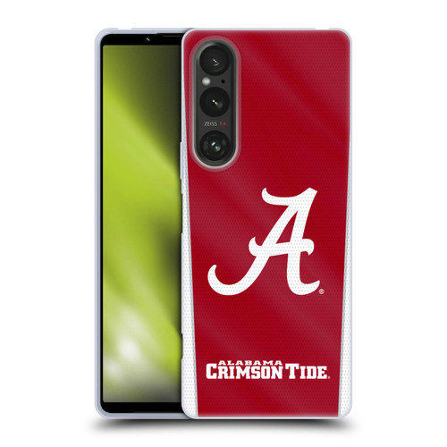 University Of Alabama UA The University Of Alabama Banner Soft Gel Case for Sony Xperia 1 V 5G