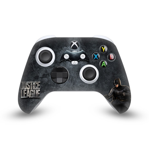 Justice League Movie Logo And Character Art Batman Vinyl Sticker Skin Decal Cover for Microsoft Xbox Series X / Series S Controller
