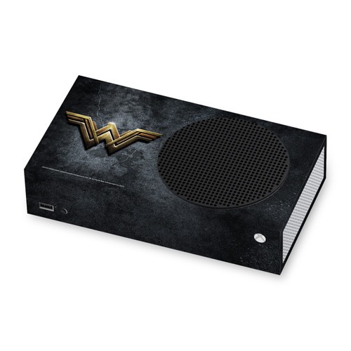 Justice League Movie Logo And Character Art Wonder Woman Vinyl Sticker Skin Decal Cover for Microsoft Xbox Series S Console