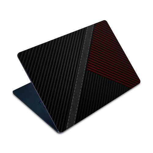 Alyn Spiller Carbon Fiber Stitch Vinyl Sticker Skin Decal Cover for Apple MacBook Air 15" M2/A3448 2023/2026