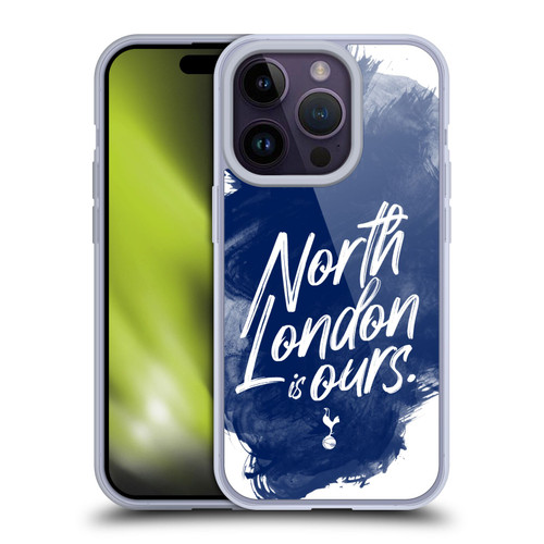 Tottenham Hotspur F.C. Badge North London Is Ours Soft Gel Case for Apple iPhone 14 Pro