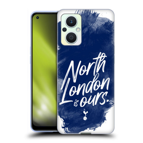 Tottenham Hotspur F.C. Badge North London Is Ours Soft Gel Case for OPPO Reno8 Lite