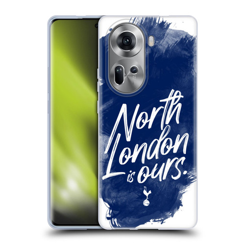 Tottenham Hotspur F.C. Badge North London Is Ours Soft Gel Case for OPPO Reno11