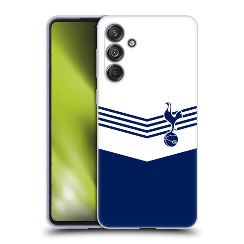 Tottenham Hotspur F.C. Badge 1978 Stripes Soft Gel Case for Samsung Galaxy M55 5G
