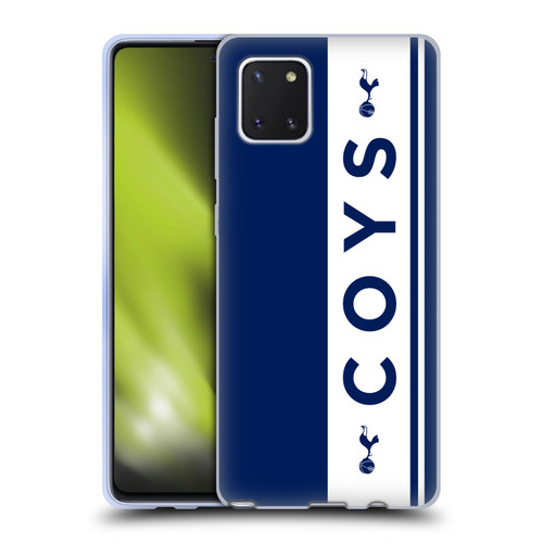 Tottenham Hotspur F.C. Badge COYS Soft Gel Case for Samsung Galaxy Note10 Lite