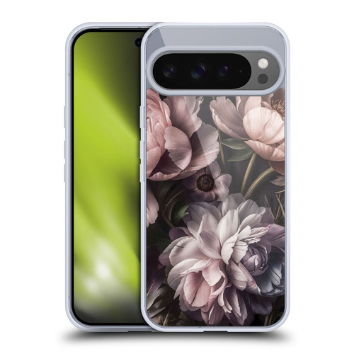 LebensArt Birds And Floral Baroque Smoke Soft Gel Case for Google Pixel 9 Pro XL