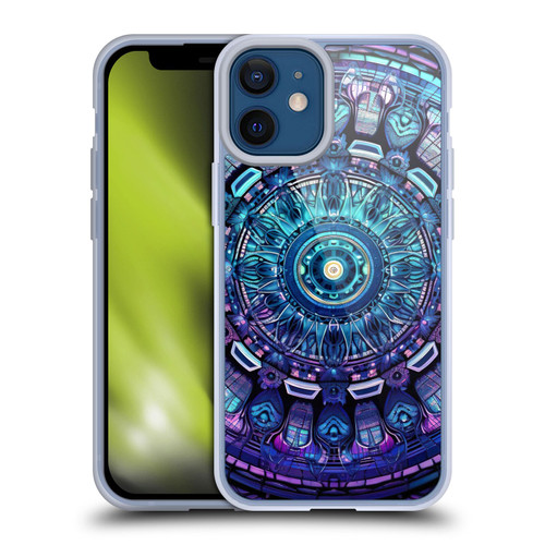 Mark Ashkenazi Multicolor Florals Psychedelic Art Soft Gel Case for Apple iPhone 12 Mini