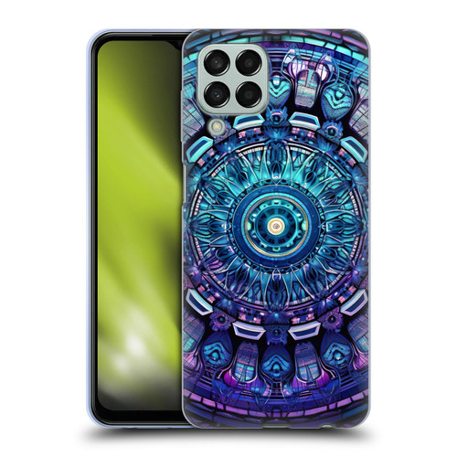 Mark Ashkenazi Multicolor Florals Psychedelic Art Soft Gel Case for Samsung Galaxy M33 (2022)