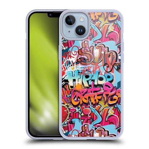 Mark Ashkenazi Graffiti Hip Hop Soft Gel Case for Apple iPhone 14 Plus