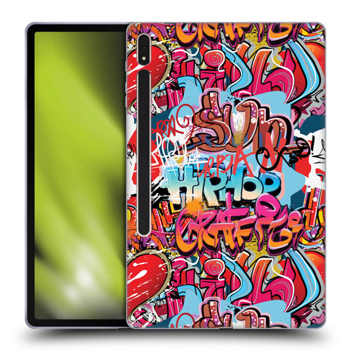 Mark Ashkenazi Graffiti Hip Hop Soft Gel Case for Samsung Galaxy Tab S8 Plus