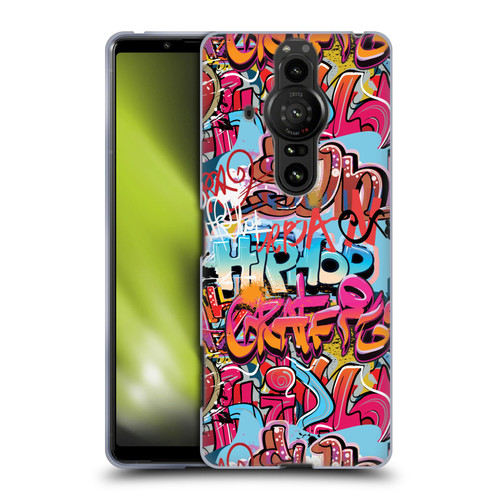 Mark Ashkenazi Graffiti Hip Hop Soft Gel Case for Sony Xperia Pro-I