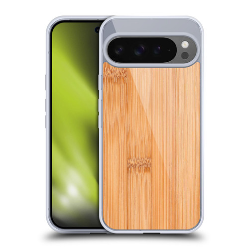 PLdesign Wood And Rust Prints Light Brown Bamboo Soft Gel Case for Google Pixel 9 Pro XL