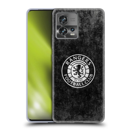 Rangers FC Crest Distressed Soft Gel Case for Motorola Moto Edge 30 Fusion