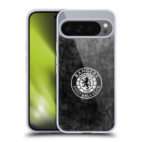 Rangers FC Crest Distressed Soft Gel Case for Google Pixel 9 Pro XL