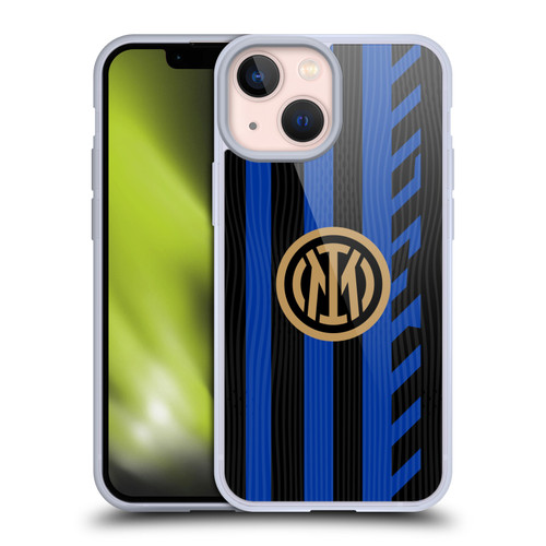 Fc Internazionale Milano 2024/25 Crest Kit Home Soft Gel Case for Apple iPhone 13 Mini & MagSafe