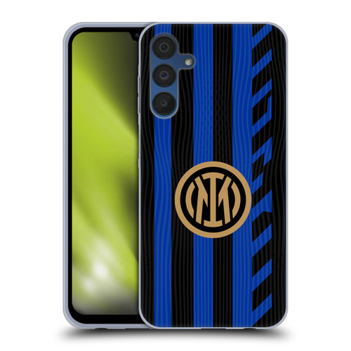 Fc Internazionale Milano 2024/25 Crest Kit Home Soft Gel Case for Samsung Galaxy A15