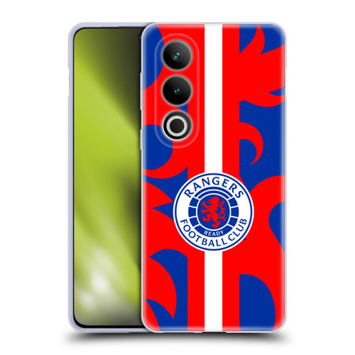 Rangers FC Crest Lion Rampant Pattern Soft Gel Case for OPPO OnePlus Ace 3V 5G