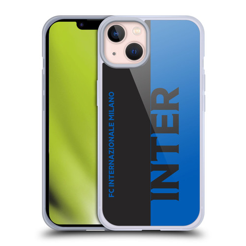 Fc Internazionale Milano Graphics Half Soft Gel Case for Apple iPhone 13