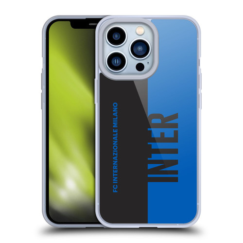 Fc Internazionale Milano Graphics Half Soft Gel Case for Apple iPhone 13 Pro & MagSafe