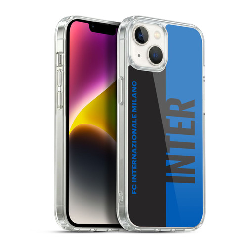 Fc Internazionale Milano Graphics Half Soft Gel Case for Apple iPhone 14 Plus & MagSafe