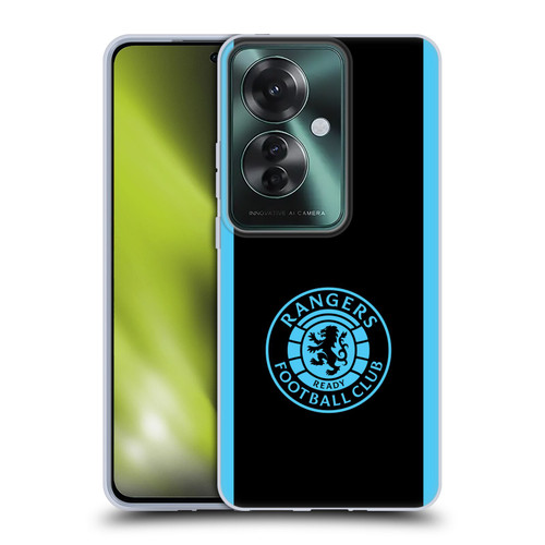Rangers FC Crest Light Blue Soft Gel Case for OPPO Reno11 F 5G / F25 Pro 5G