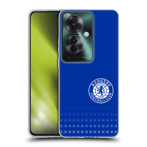Rangers FC Crest Matchday Soft Gel Case for OPPO Reno11 F 5G / F25 Pro 5G