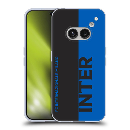 Fc Internazionale Milano Graphics Half Soft Gel Case for Nothing Phone (2a)