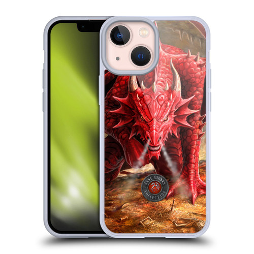 Anne Stokes Dragons Lair Soft Gel Case for Apple iPhone 13 Mini