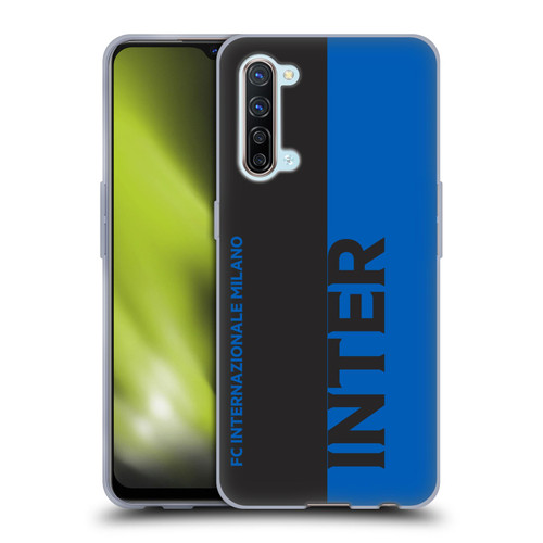 Fc Internazionale Milano Graphics Half Soft Gel Case for OPPO Find X2 Lite 5G