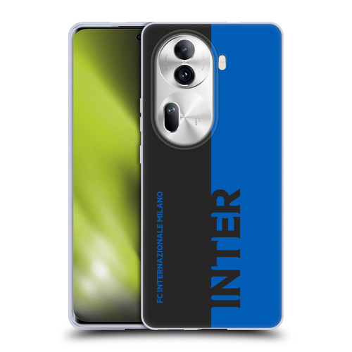 Fc Internazionale Milano Graphics Half Soft Gel Case for OPPO Reno11 Pro