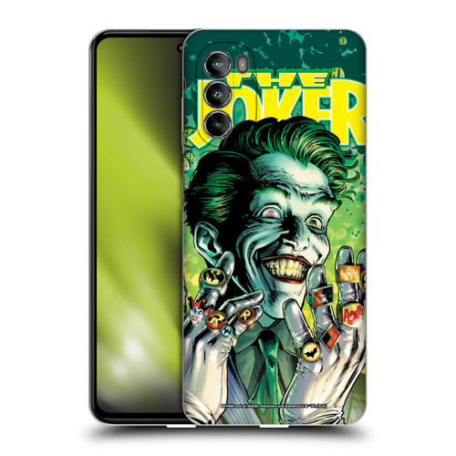 Batman DC Comics 90th Anniversary Comic Books The Joker #7 Soft Gel Case for Motorola Moto G82 5G