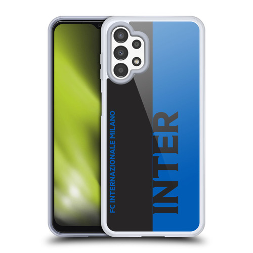 Fc Internazionale Milano Graphics Half Soft Gel Case for Samsung Galaxy A13 (2022)