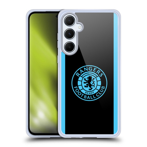 Rangers FC Crest Light Blue Soft Gel Case for Samsung Galaxy A55 5G