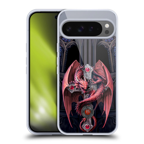 Anne Stokes Dragons Gothic Guardians Soft Gel Case for Google Pixel 9 Pro XL