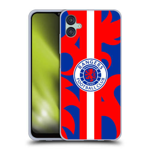 Rangers FC Crest Lion Rampant Pattern Soft Gel Case for Samsung Galaxy M04 5G / A04e