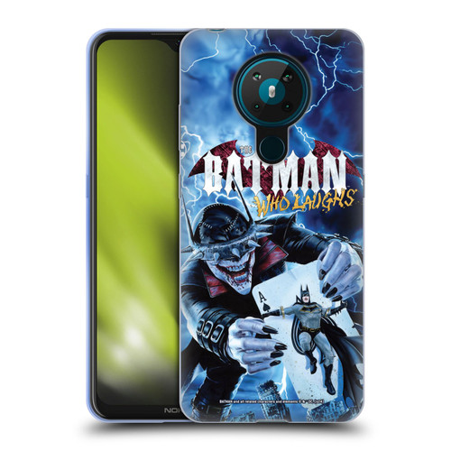 Batman DC Comics 90th Anniversary Comic Books The Batman Who Laughs Soft Gel Case for Nokia 5.3