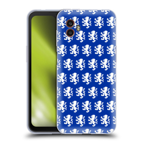 Rangers FC Crest Pattern Soft Gel Case for Samsung Galaxy Xcover6 Pro/Pro2