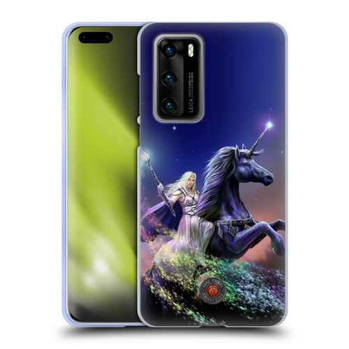 Anne Stokes Mix Fantasy Art Rainbow Magic Soft Gel Case for Huawei P40 5G