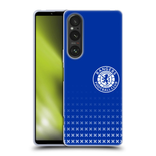 Rangers FC Crest Matchday Soft Gel Case for Sony Xperia 1 V 5G