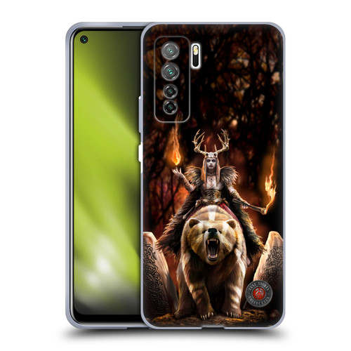 Anne Stokes Mix Fantasy Art Viking Witch Soft Gel Case for Huawei Nova 7 SE/P40 Lite 5G