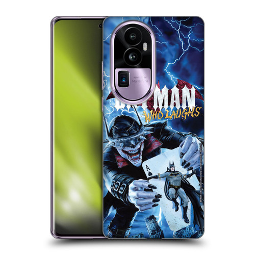Batman DC Comics 90th Anniversary Comic Books The Batman Who Laughs Soft Gel Case for OPPO Reno10 Pro+