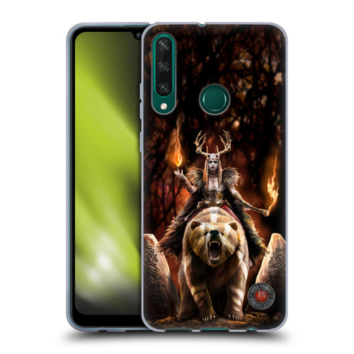 Anne Stokes Mix Fantasy Art Viking Witch Soft Gel Case for Huawei Y6p