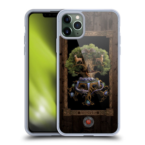 Anne Stokes Mix Fantasy Art Yggdrasil Soft Gel Case for Apple iPhone 11 Pro Max