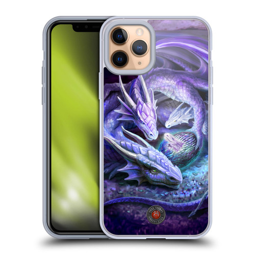 Anne Stokes Mix Fantasy Art Welcome Hatchling Soft Gel Case for Apple iPhone 11 Pro