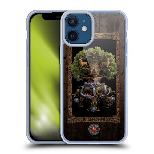 Anne Stokes Mix Fantasy Art Yggdrasil Soft Gel Case for Apple iPhone 12 Mini