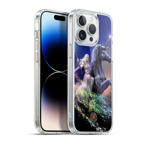 Anne Stokes Mix Fantasy Art Rainbow Magic Soft Gel Case for Apple iPhone 13 Pro Max