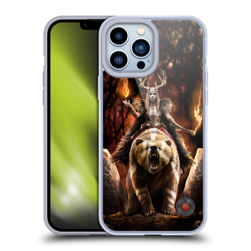 Anne Stokes Mix Fantasy Art Viking Witch Soft Gel Case for Apple iPhone 13 Pro Max