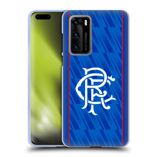 Rangers FC 2024/25 Kit Home Soft Gel Case for Huawei P40 5G