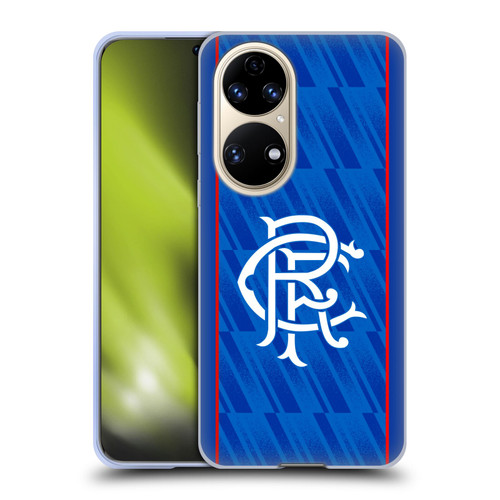 Rangers FC 2024/25 Kit Home Soft Gel Case for Huawei P50
